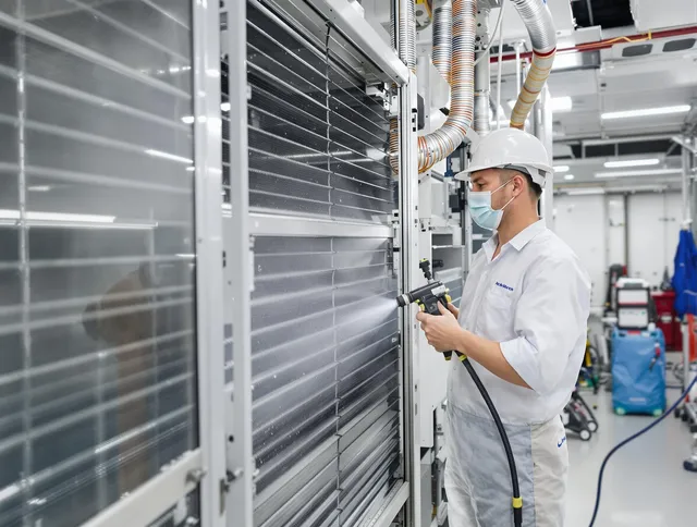 Professional AC coil cleaning by Concord Air Duct Cleaning in Concord