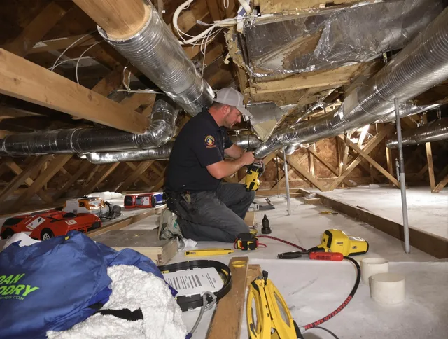 Professional air duct repair by Concord Air Duct Cleaning in Concord