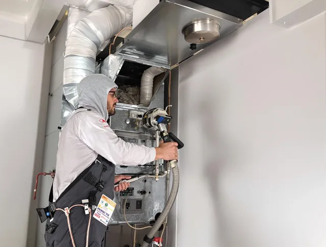 Expert furnace duct cleaning by Concord Air Duct Cleaning in Concord